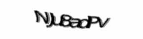 Security check image, please type the characters shown